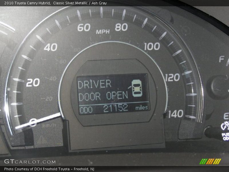 Classic Silver Metallic / Ash Gray 2010 Toyota Camry Hybrid