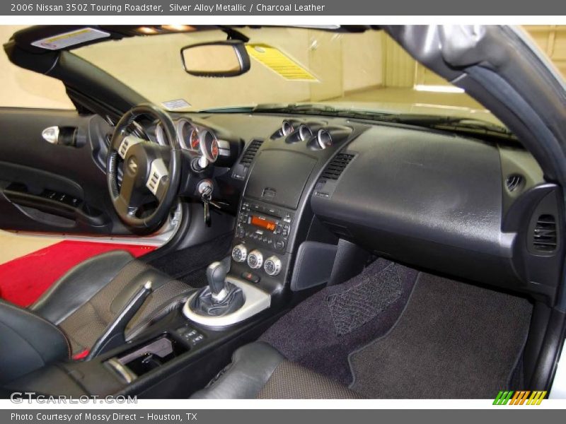 Silver Alloy Metallic / Charcoal Leather 2006 Nissan 350Z Touring Roadster