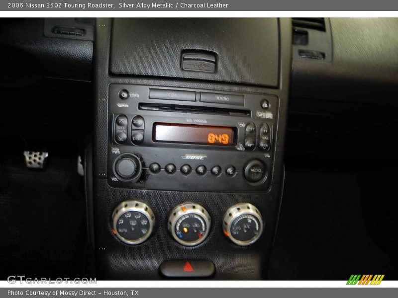 Silver Alloy Metallic / Charcoal Leather 2006 Nissan 350Z Touring Roadster