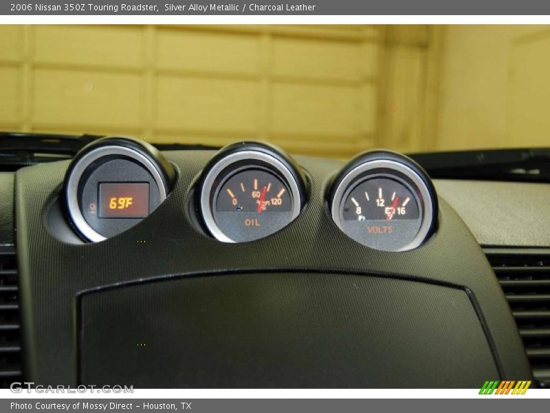 Silver Alloy Metallic / Charcoal Leather 2006 Nissan 350Z Touring Roadster