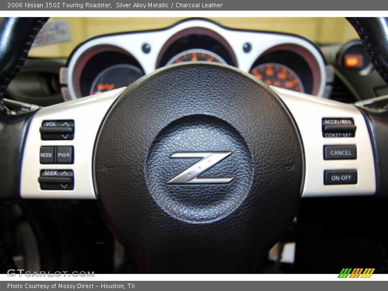 Silver Alloy Metallic / Charcoal Leather 2006 Nissan 350Z Touring Roadster
