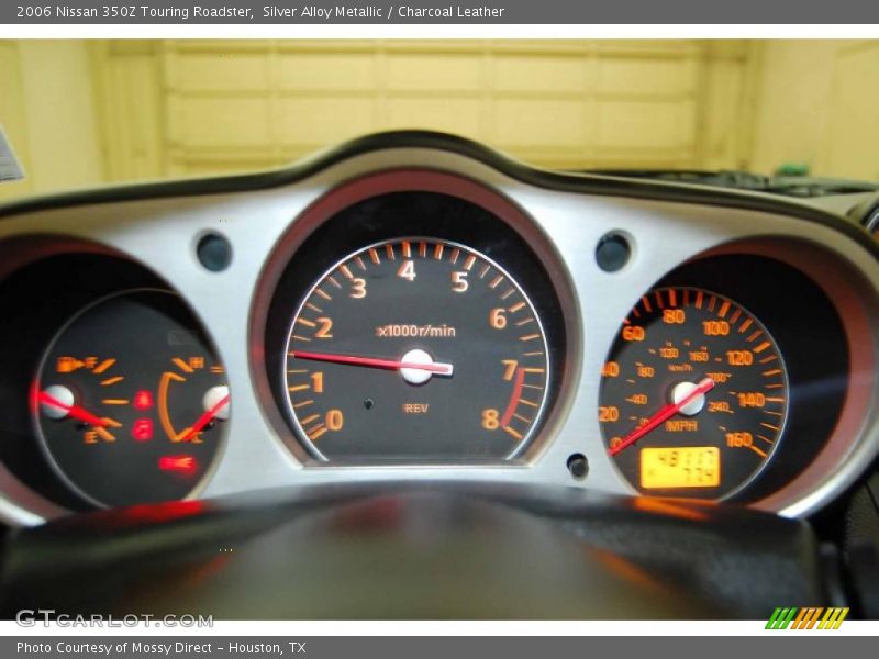 Silver Alloy Metallic / Charcoal Leather 2006 Nissan 350Z Touring Roadster