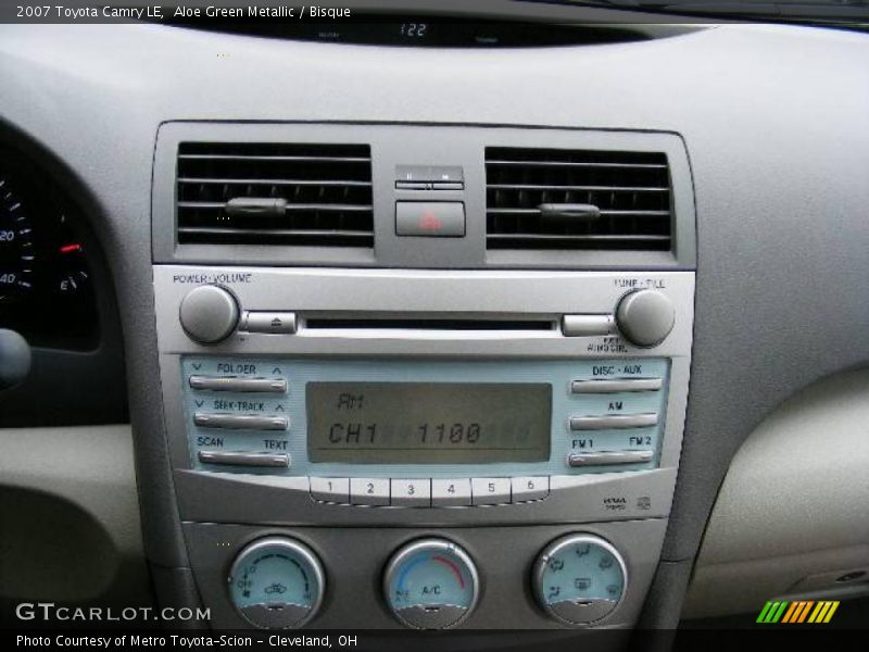 Aloe Green Metallic / Bisque 2007 Toyota Camry LE