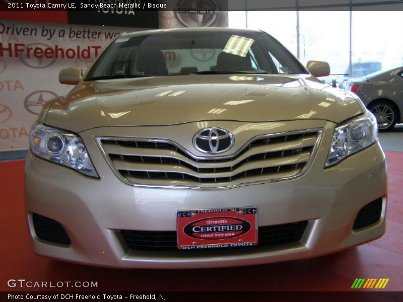 Sandy Beach Metallic / Bisque 2011 Toyota Camry LE