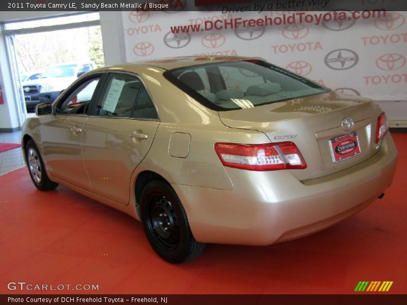 Sandy Beach Metallic / Bisque 2011 Toyota Camry LE