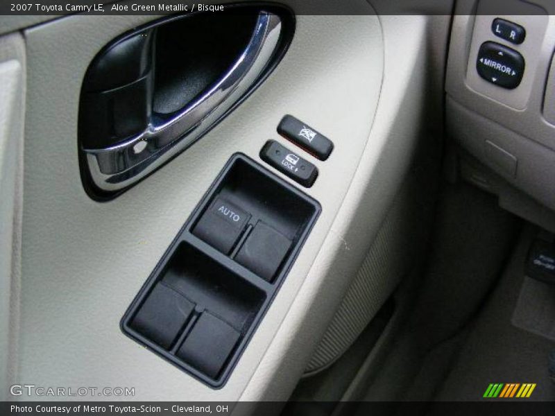 Aloe Green Metallic / Bisque 2007 Toyota Camry LE