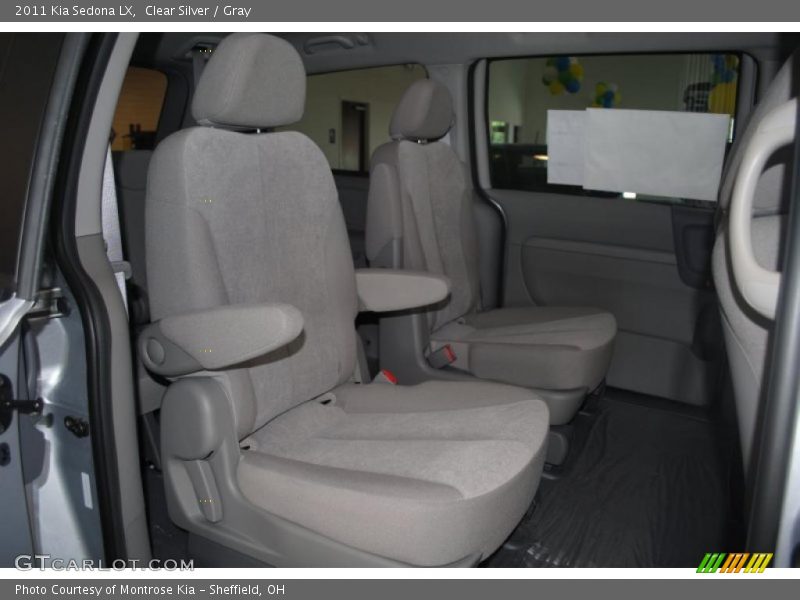 Clear Silver / Gray 2011 Kia Sedona LX