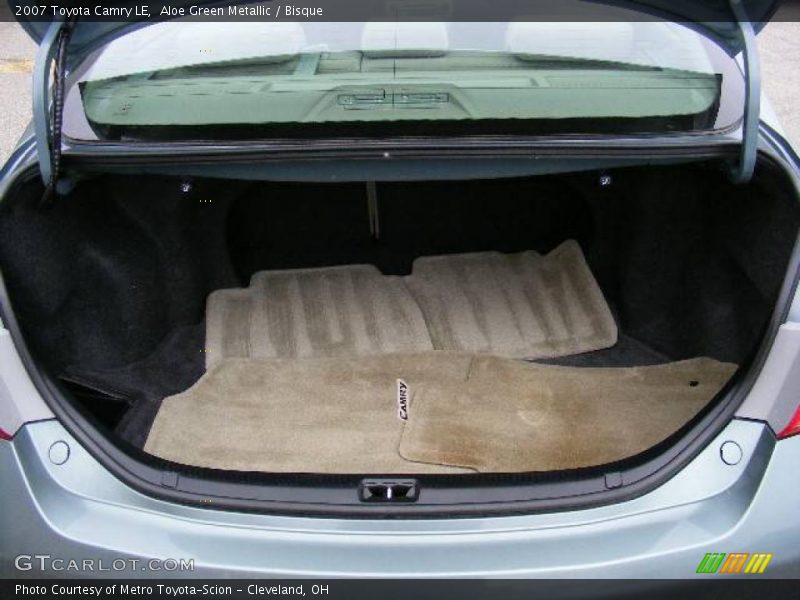 Aloe Green Metallic / Bisque 2007 Toyota Camry LE