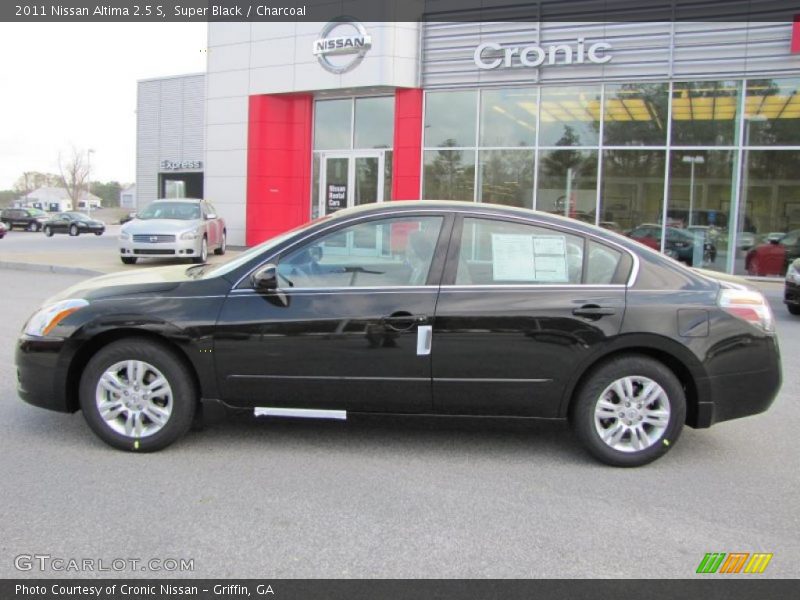 Super Black / Charcoal 2011 Nissan Altima 2.5 S