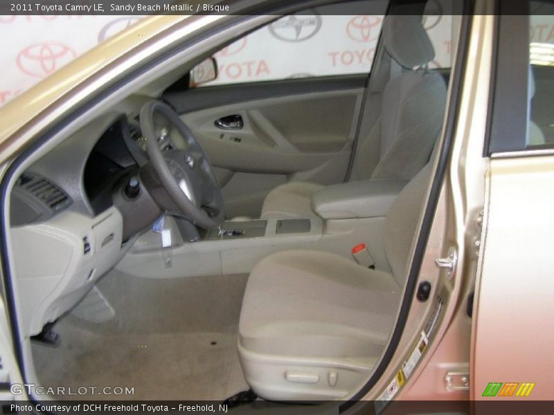 Sandy Beach Metallic / Bisque 2011 Toyota Camry LE