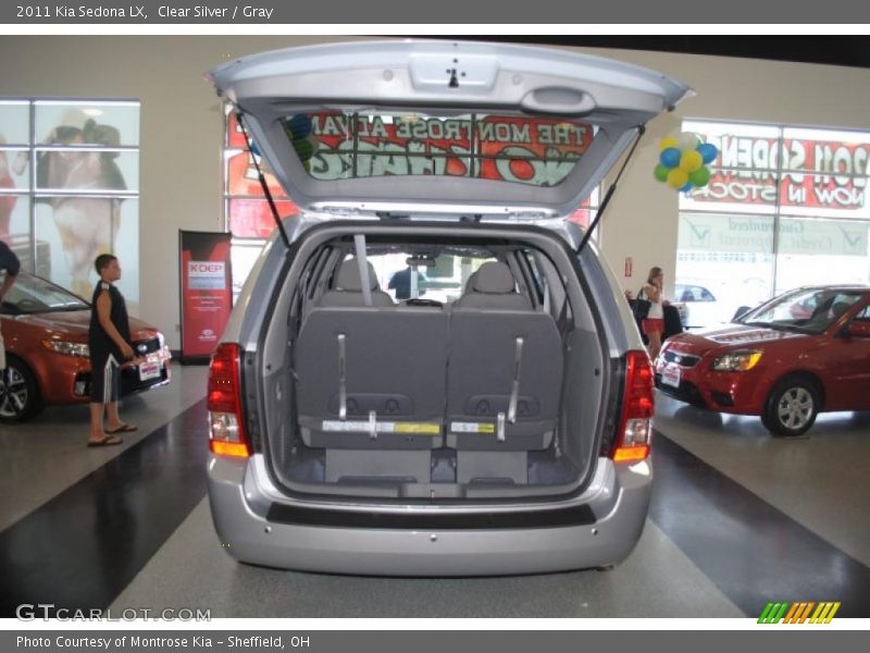 Clear Silver / Gray 2011 Kia Sedona LX