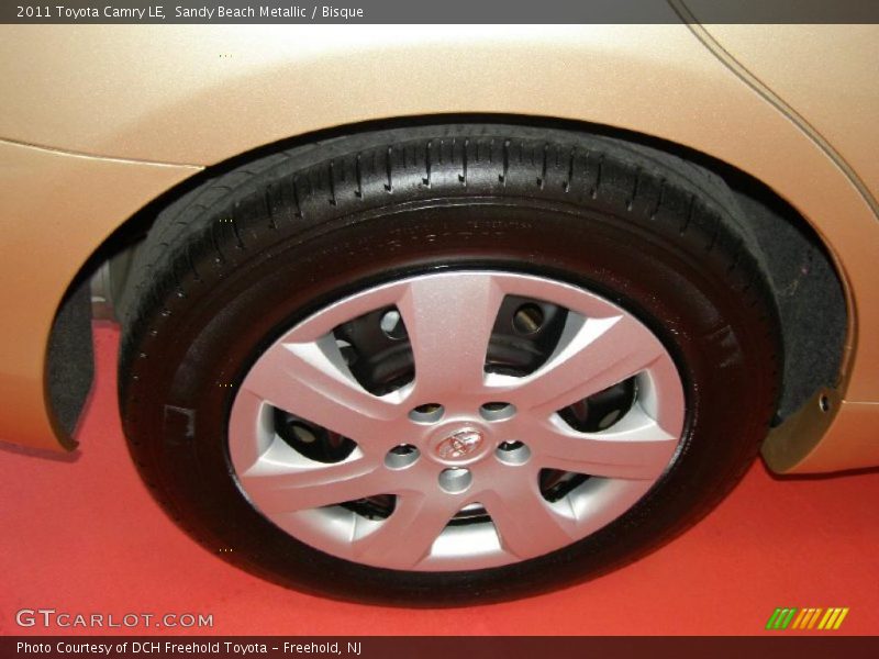Sandy Beach Metallic / Bisque 2011 Toyota Camry LE