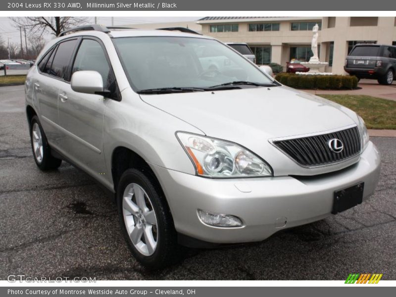 Millinnium Silver Metallic / Black 2004 Lexus RX 330 AWD
