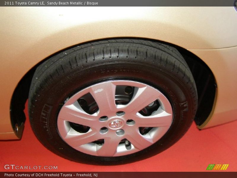 Sandy Beach Metallic / Bisque 2011 Toyota Camry LE
