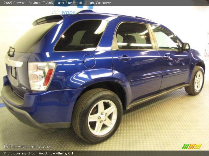 Laser Blue Metallic / Light Cashmere 2005 Chevrolet Equinox LT AWD
