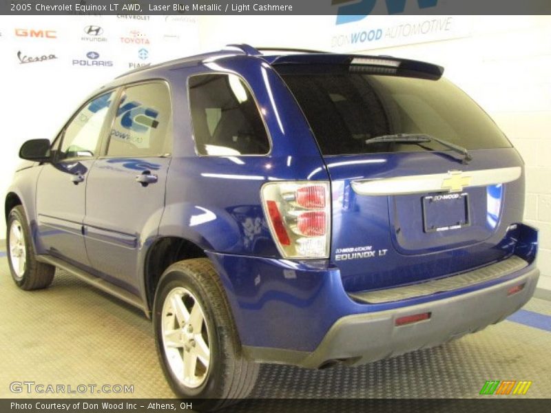 Laser Blue Metallic / Light Cashmere 2005 Chevrolet Equinox LT AWD