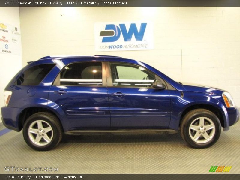Laser Blue Metallic / Light Cashmere 2005 Chevrolet Equinox LT AWD