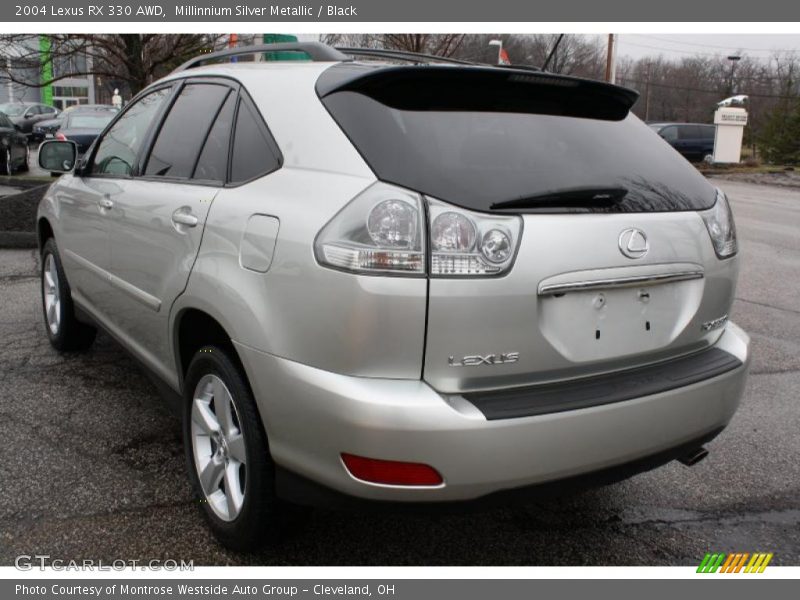 Millinnium Silver Metallic / Black 2004 Lexus RX 330 AWD