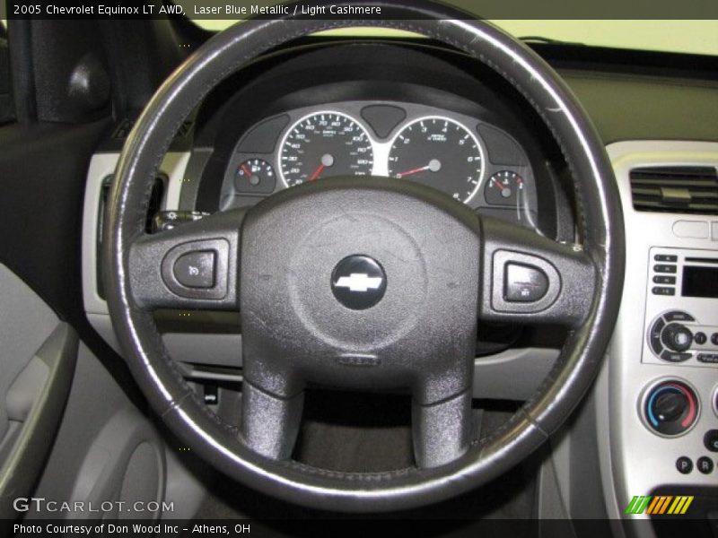 Laser Blue Metallic / Light Cashmere 2005 Chevrolet Equinox LT AWD