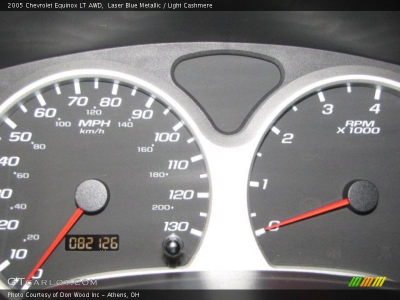 Laser Blue Metallic / Light Cashmere 2005 Chevrolet Equinox LT AWD