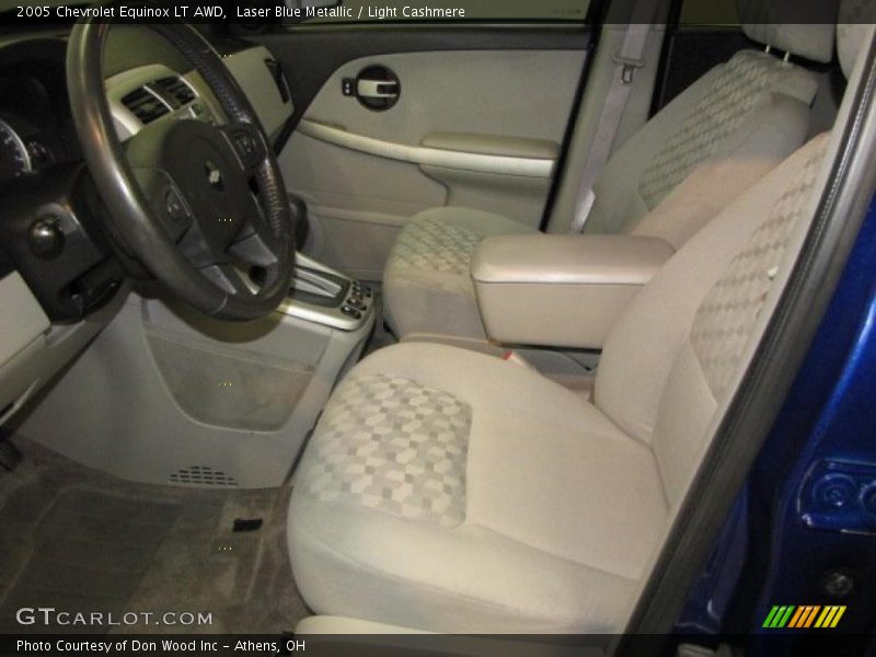 Laser Blue Metallic / Light Cashmere 2005 Chevrolet Equinox LT AWD