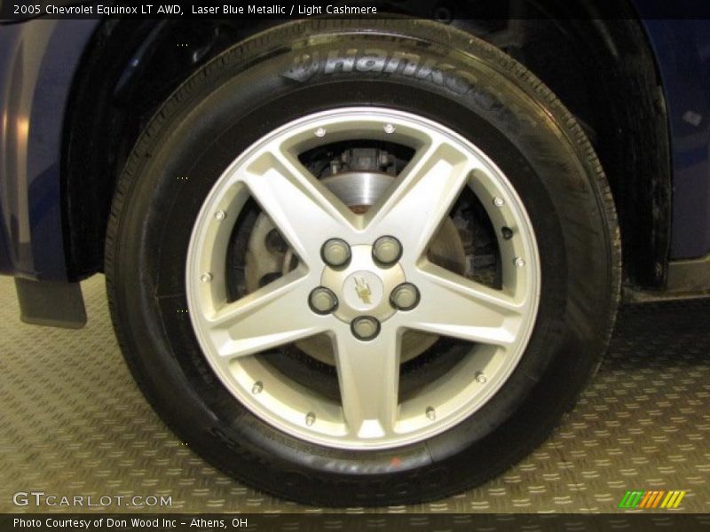 Laser Blue Metallic / Light Cashmere 2005 Chevrolet Equinox LT AWD