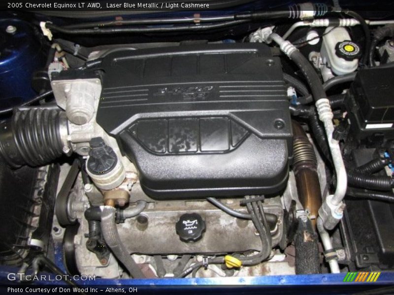 Laser Blue Metallic / Light Cashmere 2005 Chevrolet Equinox LT AWD
