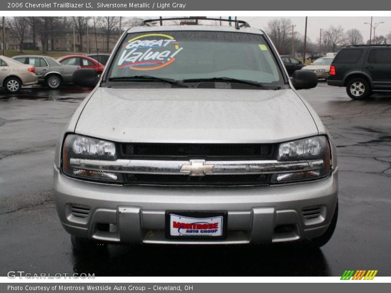 Silverstone Metallic / Light Gray 2006 Chevrolet TrailBlazer LS