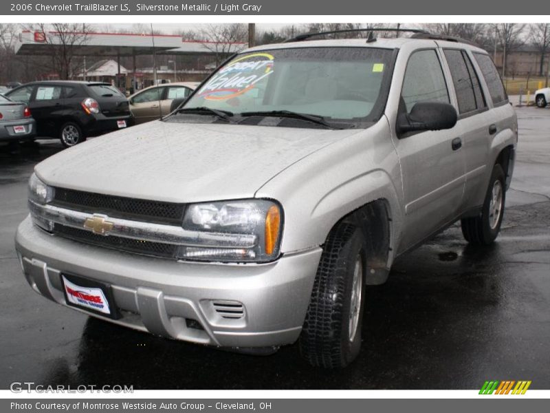 Silverstone Metallic / Light Gray 2006 Chevrolet TrailBlazer LS