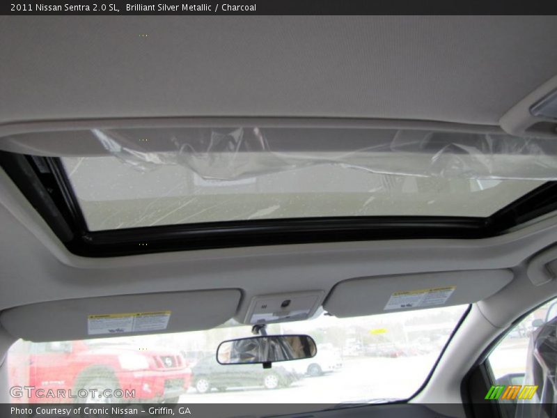 Brilliant Silver Metallic / Charcoal 2011 Nissan Sentra 2.0 SL
