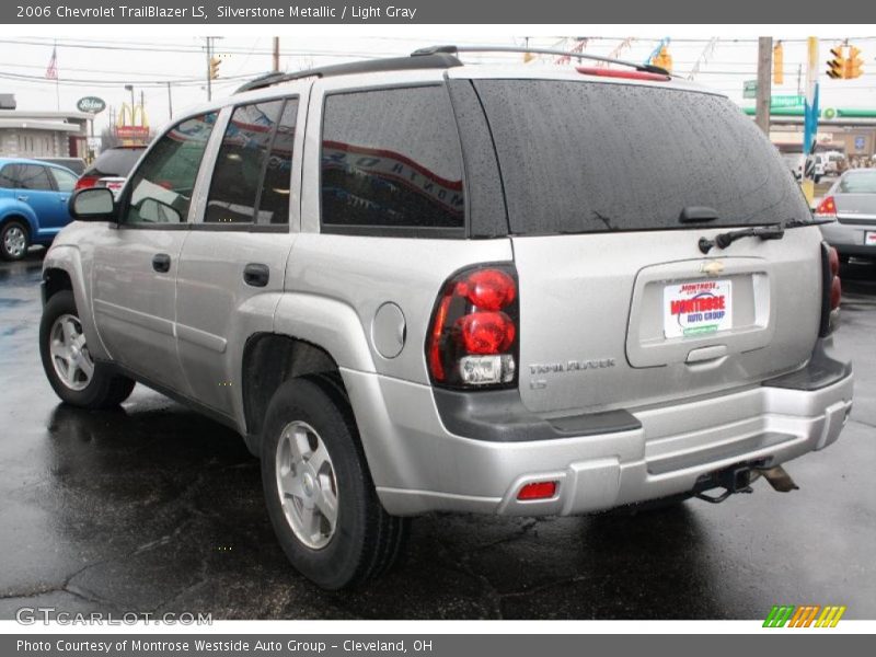 Silverstone Metallic / Light Gray 2006 Chevrolet TrailBlazer LS