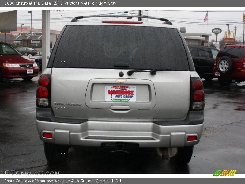 Silverstone Metallic / Light Gray 2006 Chevrolet TrailBlazer LS