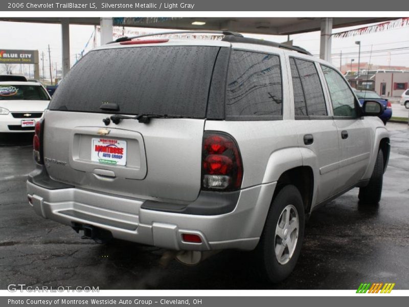 Silverstone Metallic / Light Gray 2006 Chevrolet TrailBlazer LS