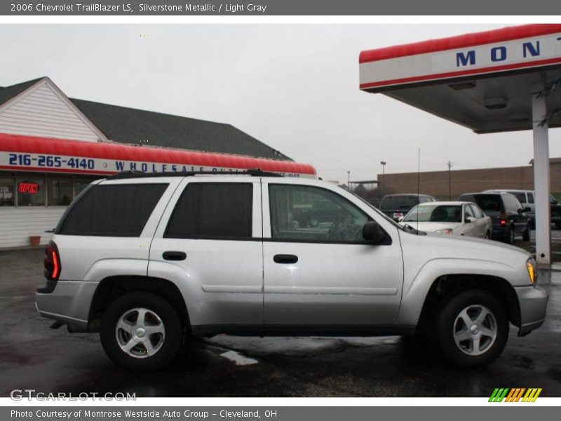 Silverstone Metallic / Light Gray 2006 Chevrolet TrailBlazer LS
