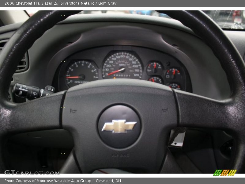 Silverstone Metallic / Light Gray 2006 Chevrolet TrailBlazer LS