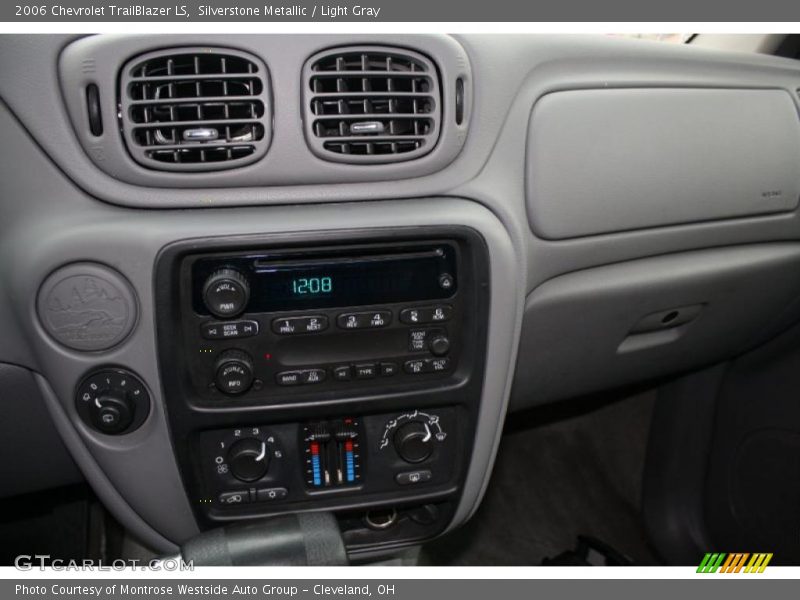 Silverstone Metallic / Light Gray 2006 Chevrolet TrailBlazer LS