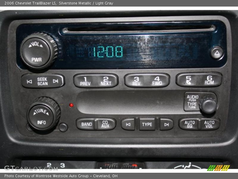 Silverstone Metallic / Light Gray 2006 Chevrolet TrailBlazer LS
