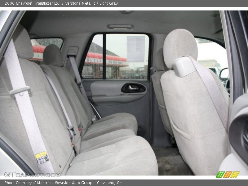 Silverstone Metallic / Light Gray 2006 Chevrolet TrailBlazer LS