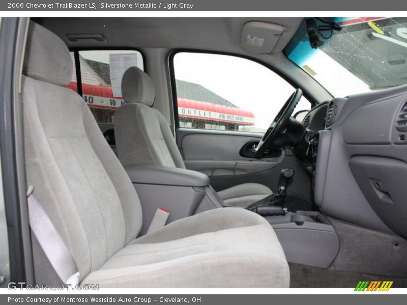Silverstone Metallic / Light Gray 2006 Chevrolet TrailBlazer LS