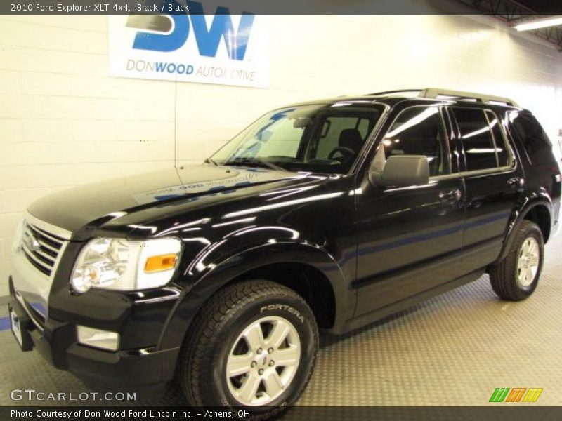 Black / Black 2010 Ford Explorer XLT 4x4
