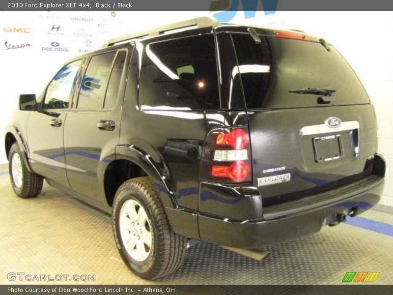 Black / Black 2010 Ford Explorer XLT 4x4