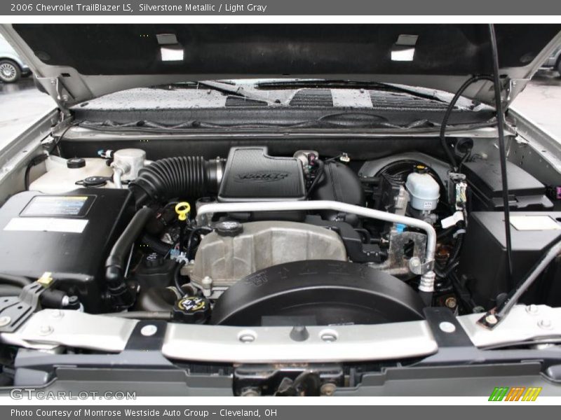 Silverstone Metallic / Light Gray 2006 Chevrolet TrailBlazer LS