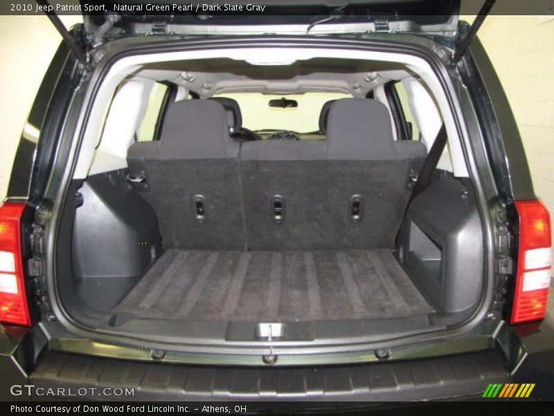Natural Green Pearl / Dark Slate Gray 2010 Jeep Patriot Sport