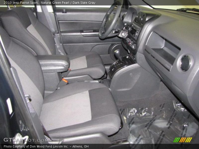 Natural Green Pearl / Dark Slate Gray 2010 Jeep Patriot Sport