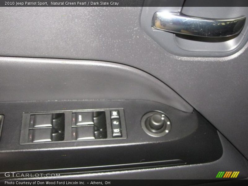 Natural Green Pearl / Dark Slate Gray 2010 Jeep Patriot Sport