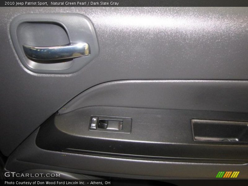 Natural Green Pearl / Dark Slate Gray 2010 Jeep Patriot Sport
