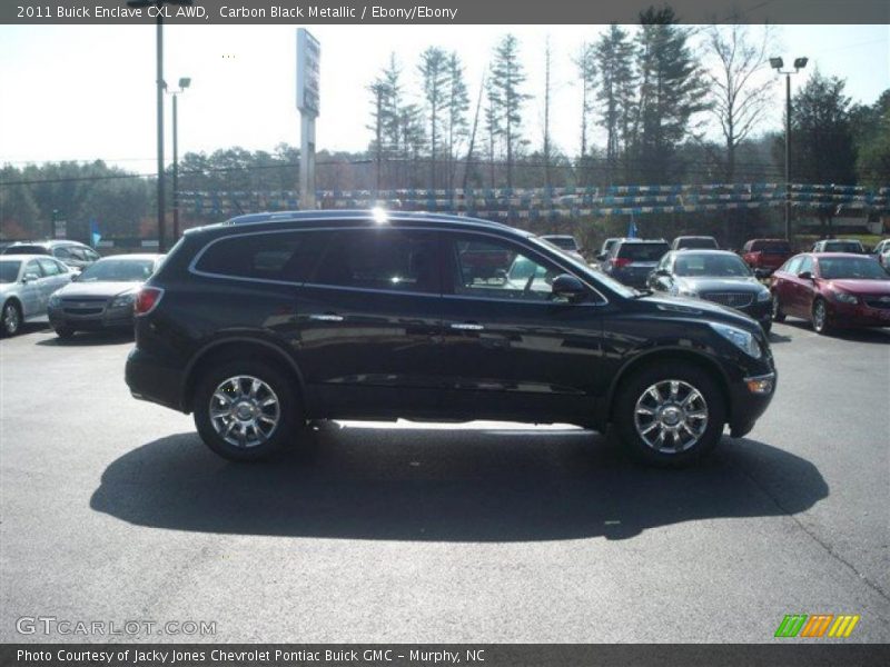 Carbon Black Metallic / Ebony/Ebony 2011 Buick Enclave CXL AWD