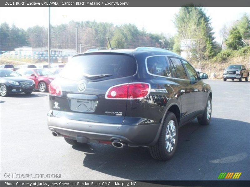 Carbon Black Metallic / Ebony/Ebony 2011 Buick Enclave CXL AWD