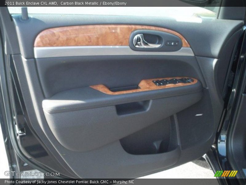 Carbon Black Metallic / Ebony/Ebony 2011 Buick Enclave CXL AWD