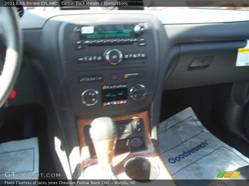 Carbon Black Metallic / Ebony/Ebony 2011 Buick Enclave CXL AWD